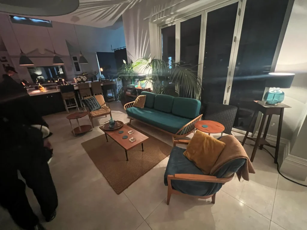 Singleton Whiskey Commercial Set Design